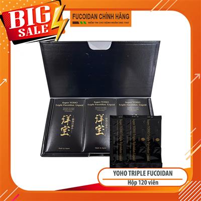 Super Yoho Triple Fucoidan Dạng Nước. Hộp 60 gói