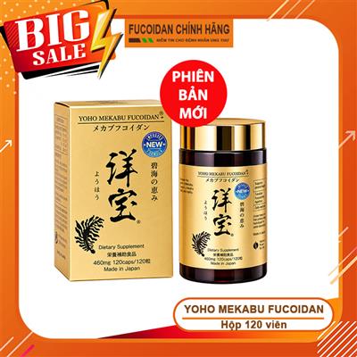 Viên uống Yoho Mekabu Fucoidan Nhật Bản 120 viên