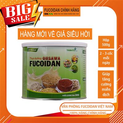 Thực dưỡng Fucoidan Ohsawa Fucoidan. Hộp 500g