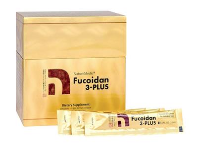 Gói 3 Hộp Fucoidan 3-Plus Nhật Bản Dạng Nước, Mỗi hộp nhỏ 10 gói